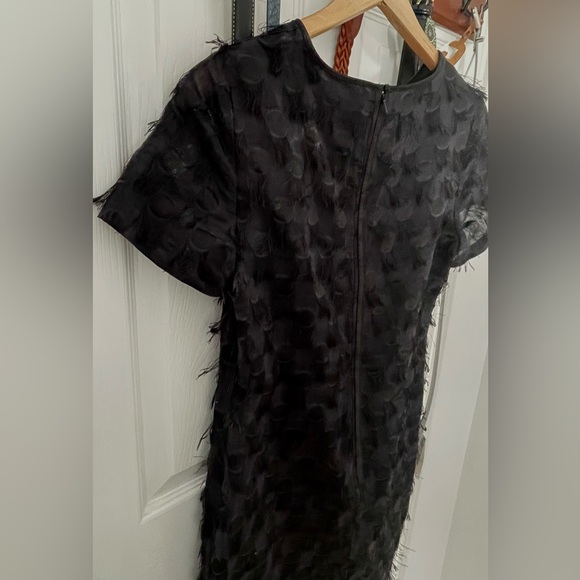 Banana Republic Highly Textured Black Mini Dress - Picture 4 of 16